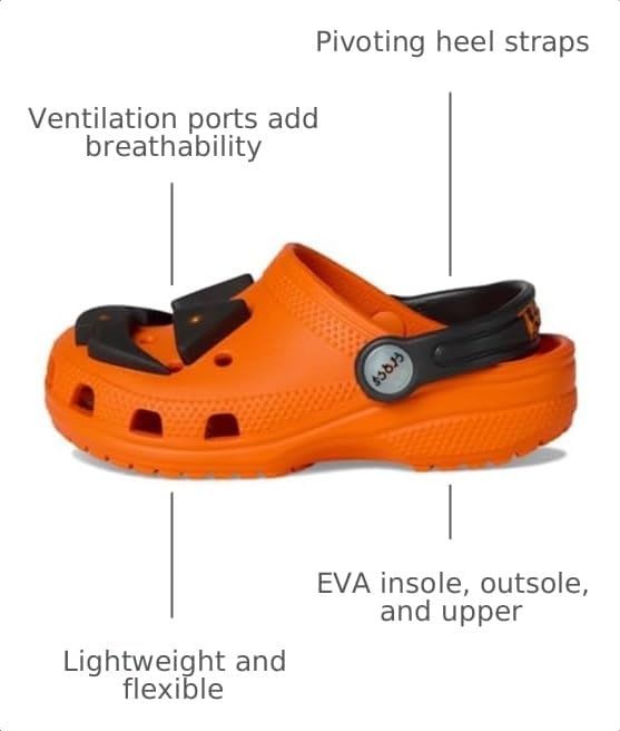 image:imageCrocs Kids Classic I Am ClogsLight UpOrange