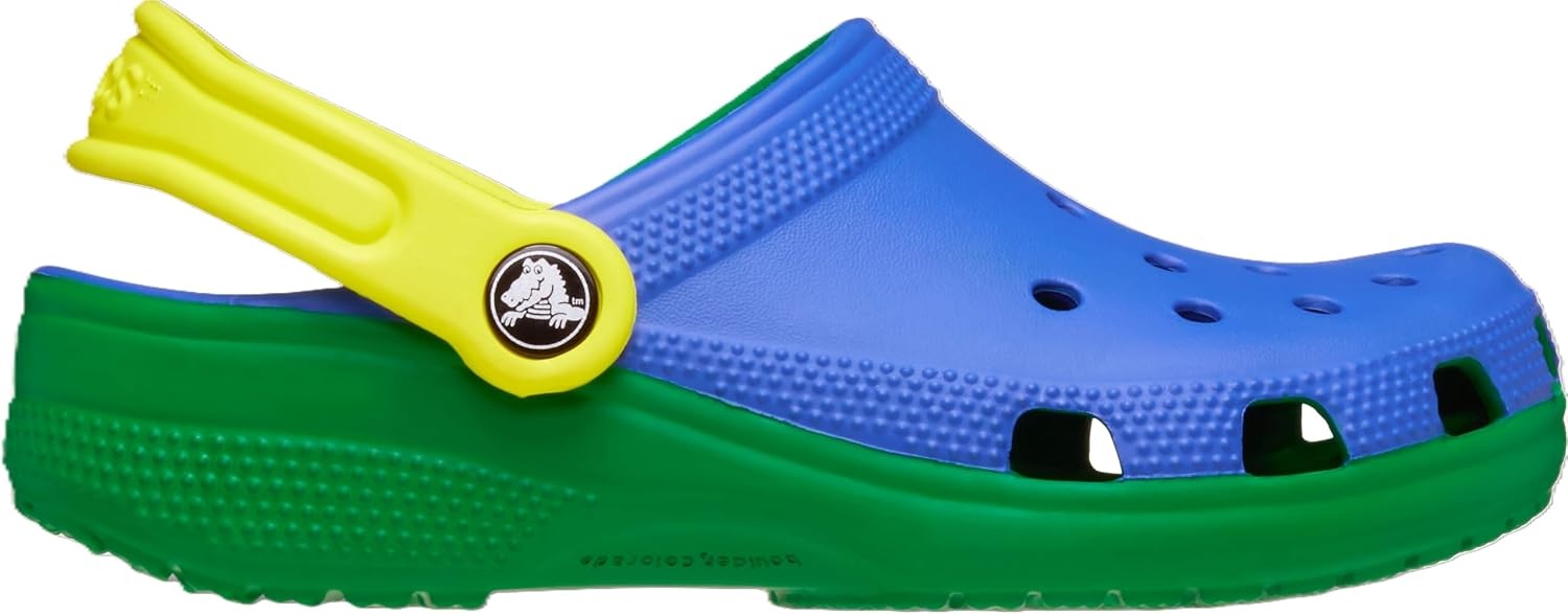 image:imageCrocs Kids Classic Retro Sport ClogsBlue Bolt
