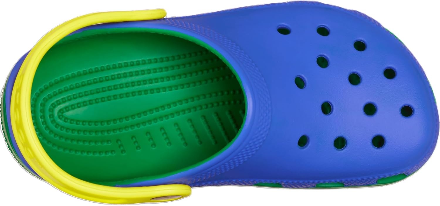 image:imageCrocs Kids Classic Retro Sport ClogsBlue Bolt
