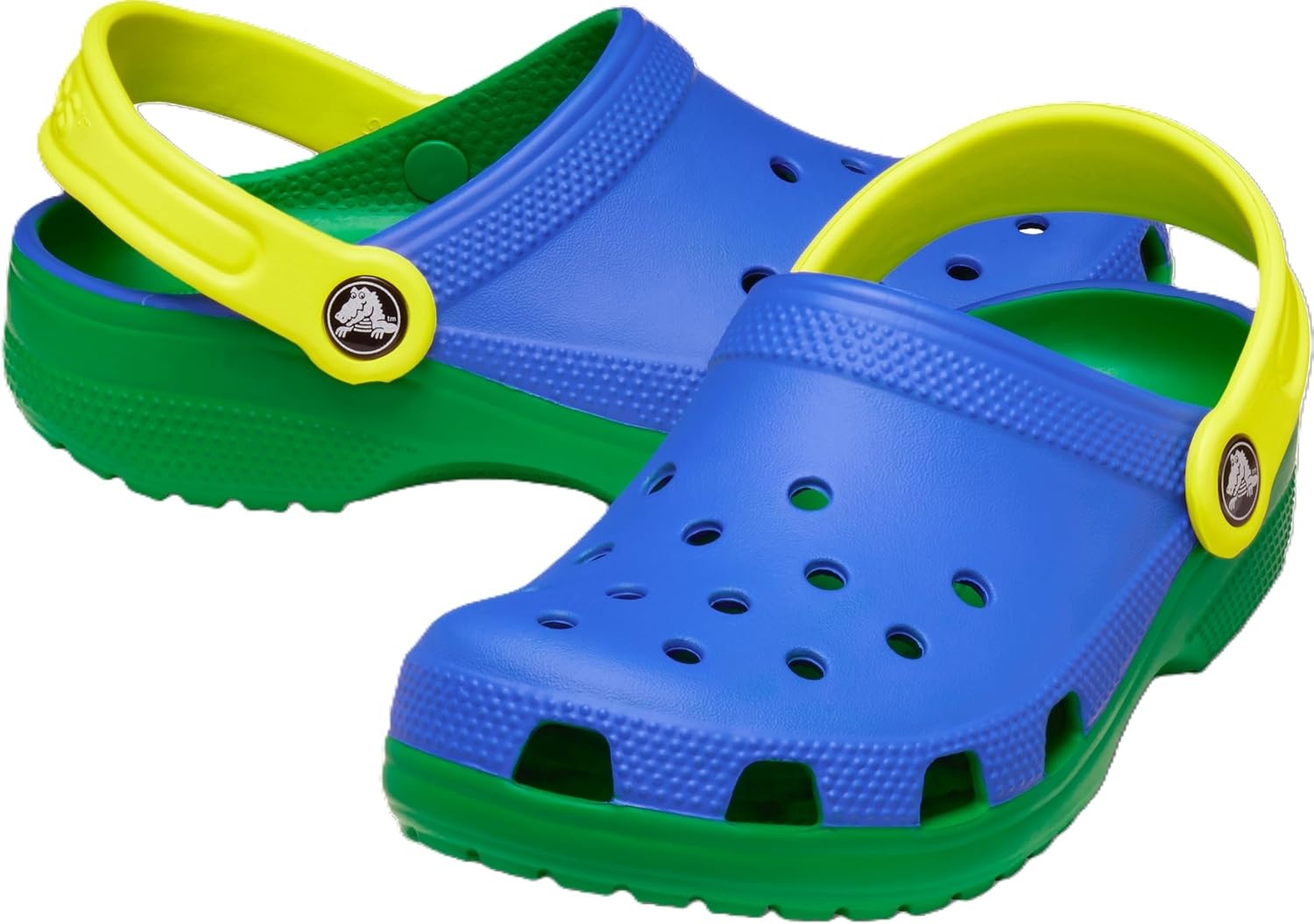 image:imageCrocs Kids Classic Retro Sport ClogsBlue Bolt
