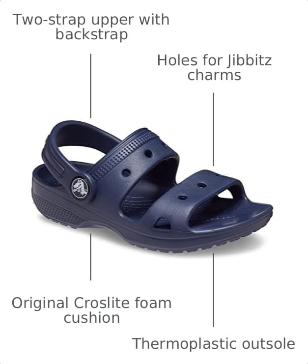 image:imageCrocs Kids Classic Sandal V2 ToddlerNavy