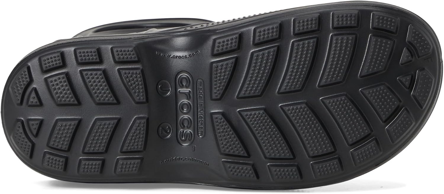 image:imageCrocs Kids Handle It Rain Boots Waterproof Slip On Shoes Kids Rain BootsBlack