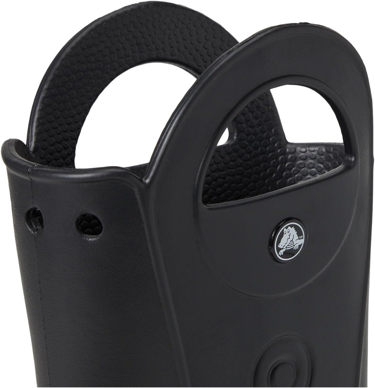 image:imageCrocs Kids Handle It Rain Boots Waterproof Slip On Shoes Kids Rain BootsBlack