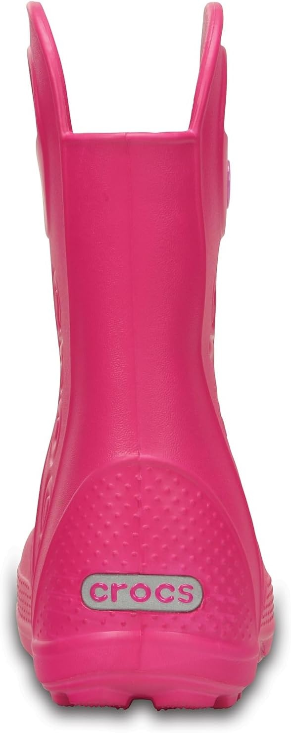 image:imageCrocs Kids Handle It Rain Boots Waterproof Slip On Shoes Kids Rain BootsCandy Pink