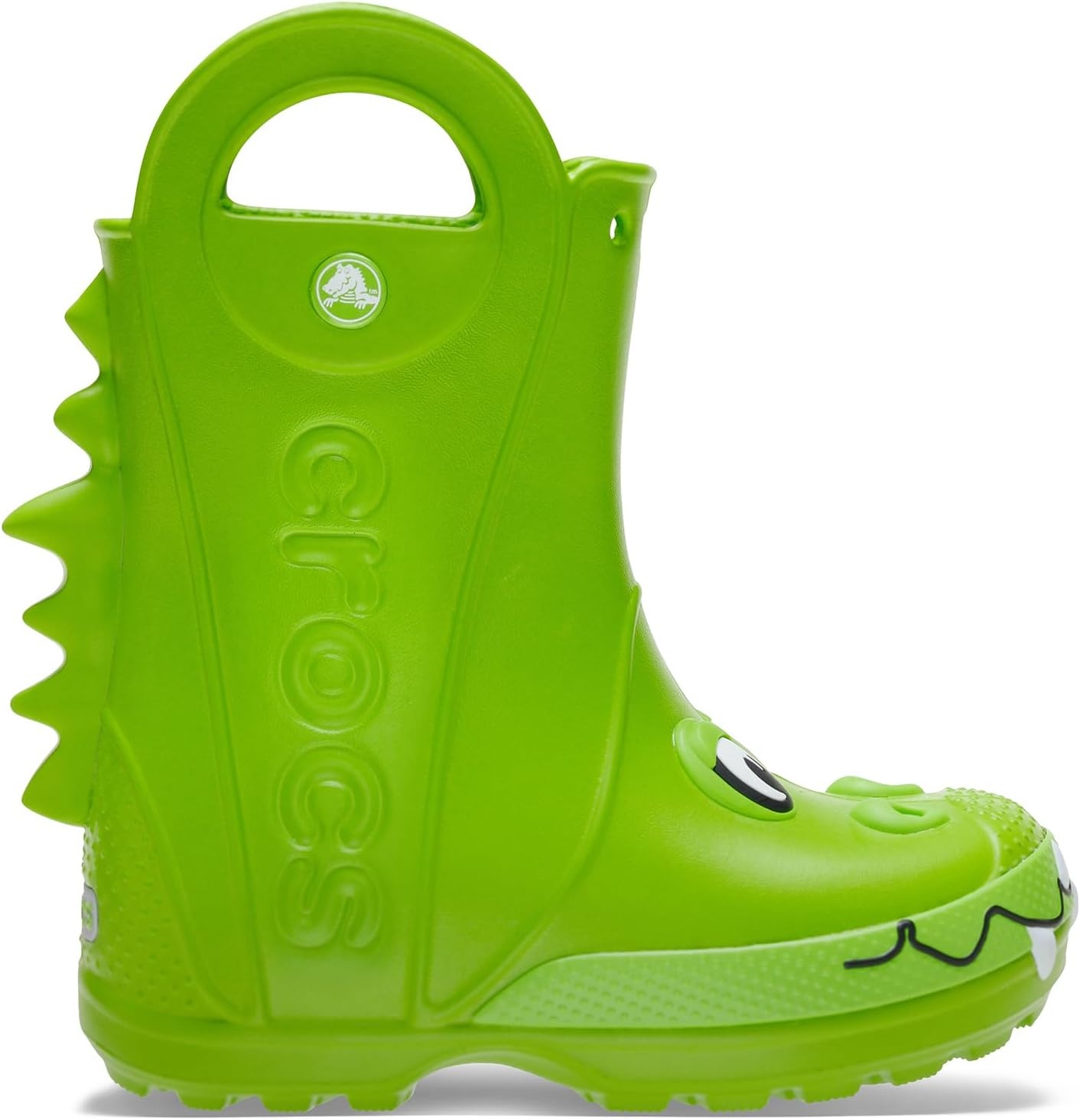 image:imageCrocs Kids Handle It Rain Boots Waterproof Slip On Shoes Kids Rain BootsCrocs Green