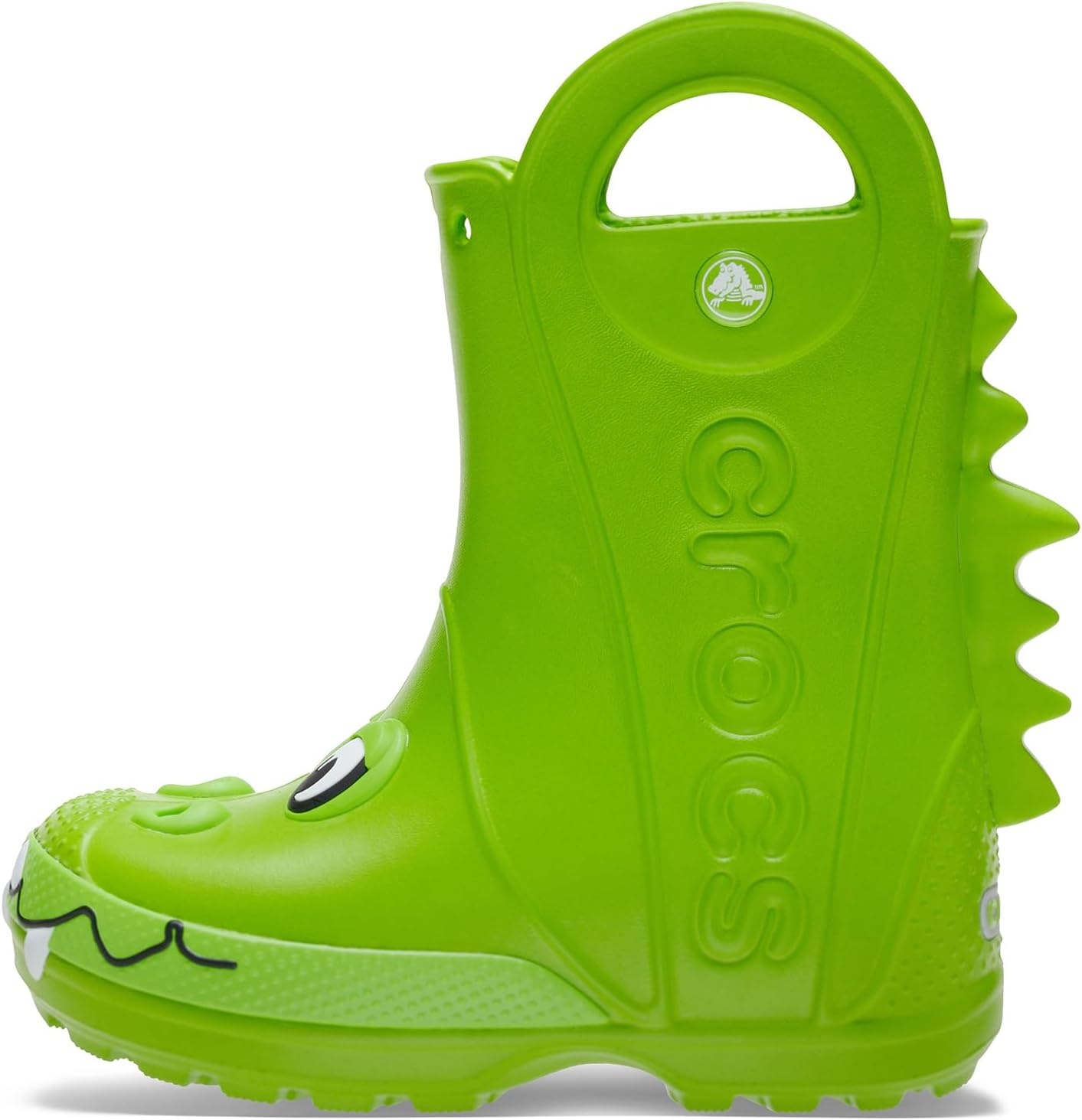 image:imageCrocs Kids Handle It Rain Boots Waterproof Slip On Shoes Kids Rain BootsCrocs Green