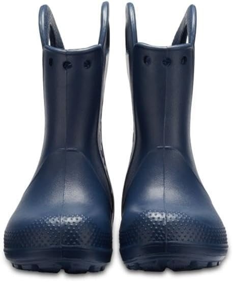 image:imageCrocs Kids Handle It Rain Boots Waterproof Slip On Shoes Kids Rain BootsNavy