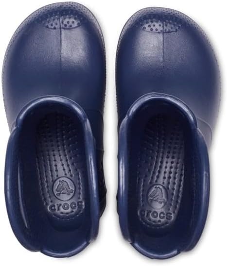 image:imageCrocs Kids Handle It Rain Boots Waterproof Slip On Shoes Kids Rain BootsNavy