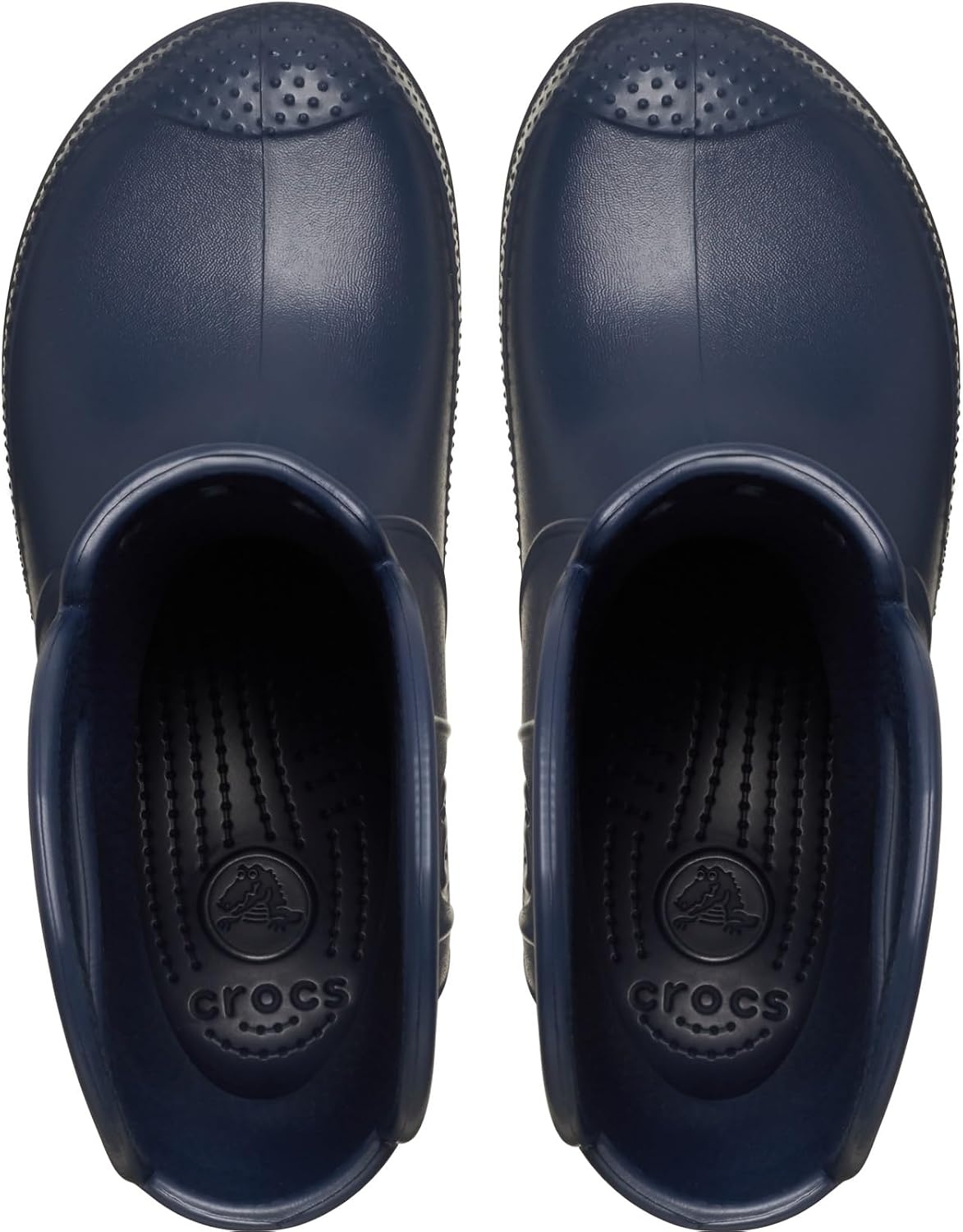 image:imageCrocs Kids Handle It Rain Boots Waterproof Slip On Shoes Kids Rain BootsNavy Blue