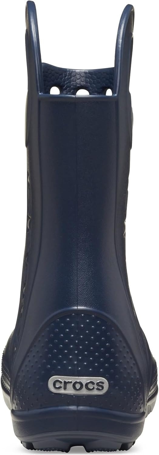 image:imageCrocs Kids Handle It Rain Boots Waterproof Slip On Shoes Kids Rain BootsNavy Blue