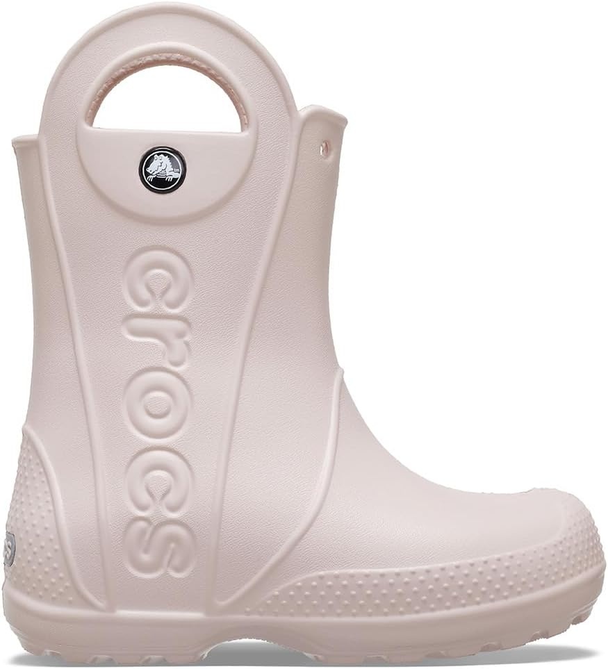image:imageCrocs Kids Handle It Rain Boots Waterproof Slip On Shoes Kids Rain BootsQuartz