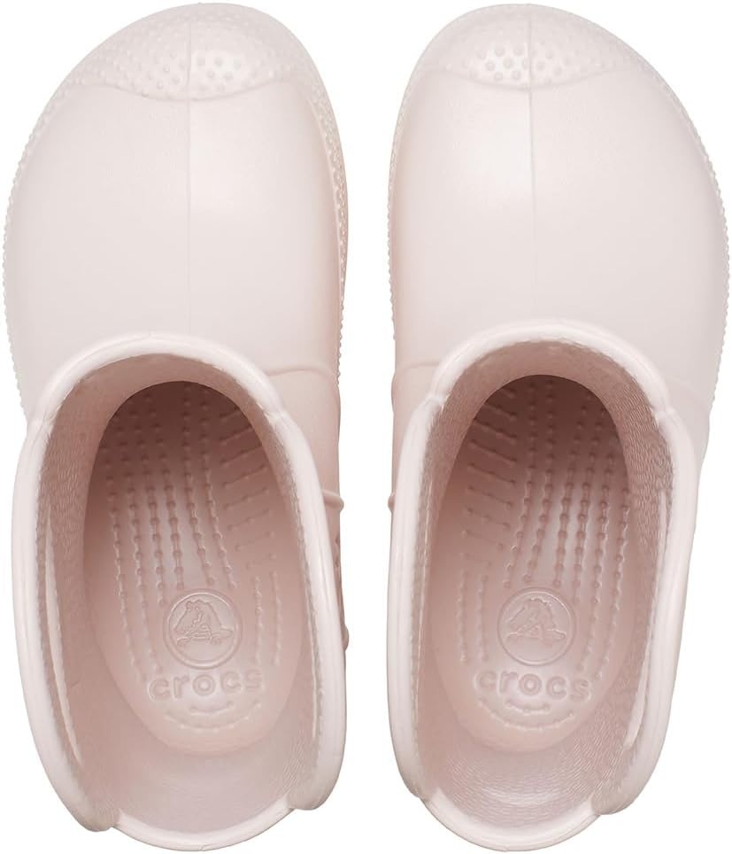 image:imageCrocs Kids Handle It Rain Boots Waterproof Slip On Shoes Kids Rain BootsQuartz