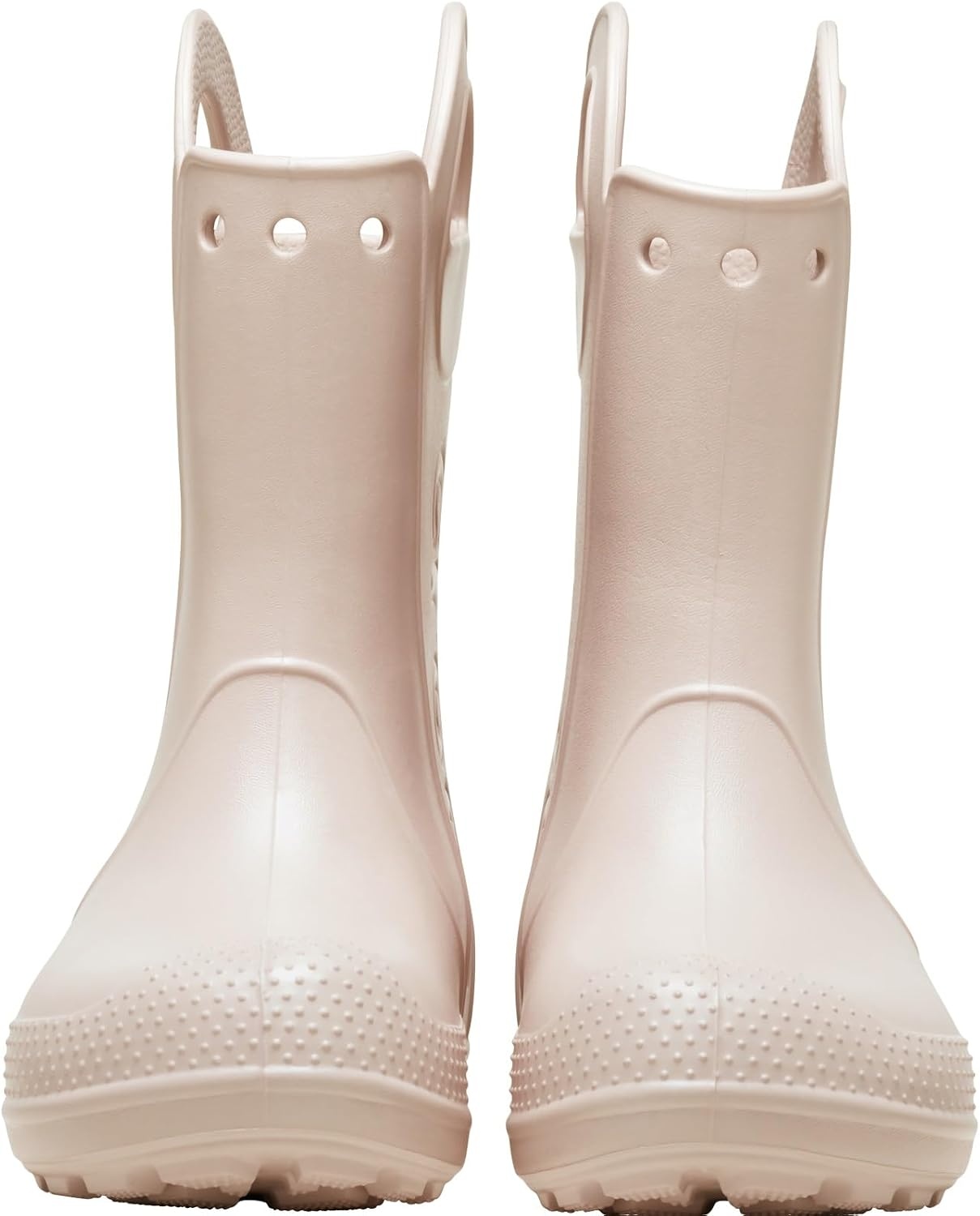image:imageCrocs Kids Handle It Rain Boots Waterproof Slip On Shoes Kids Rain BootsQuartz Pink