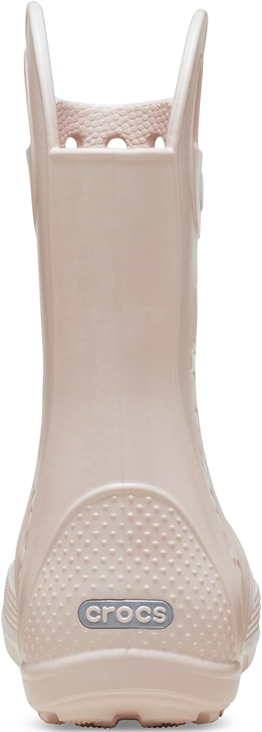 image:imageCrocs Kids Handle It Rain Boots Waterproof Slip On Shoes Kids Rain BootsQuartz Pink