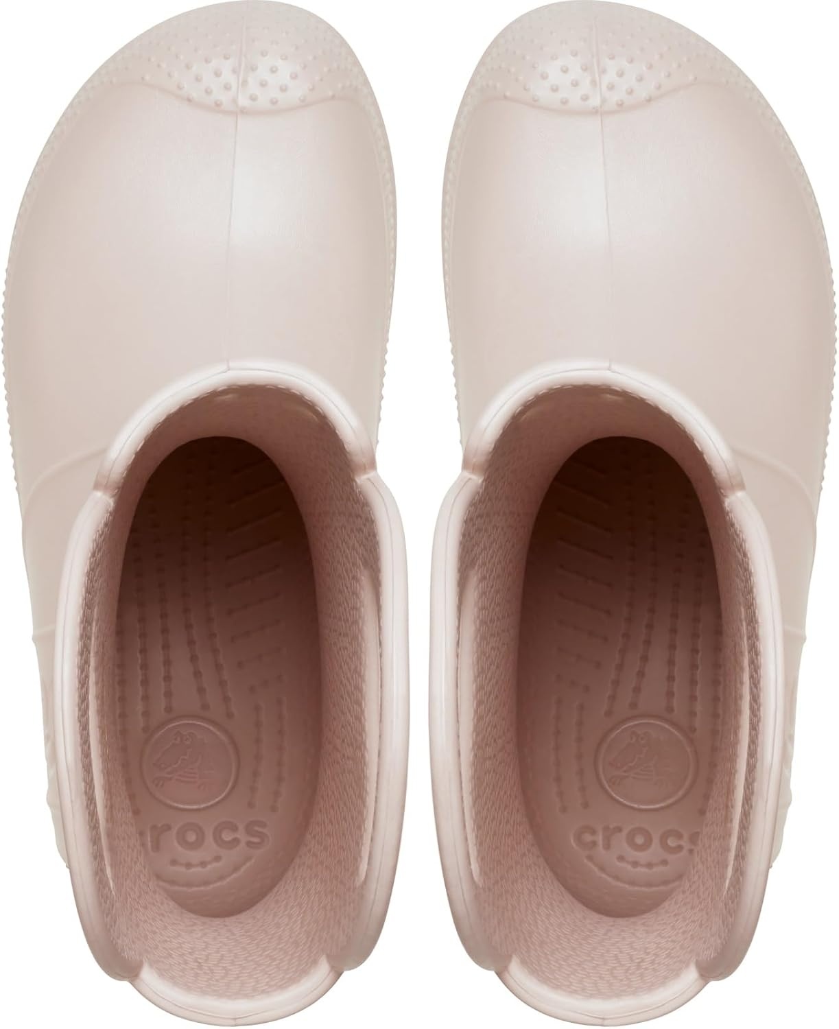 image:imageCrocs Kids Handle It Rain Boots Waterproof Slip On Shoes Kids Rain BootsQuartz Pink