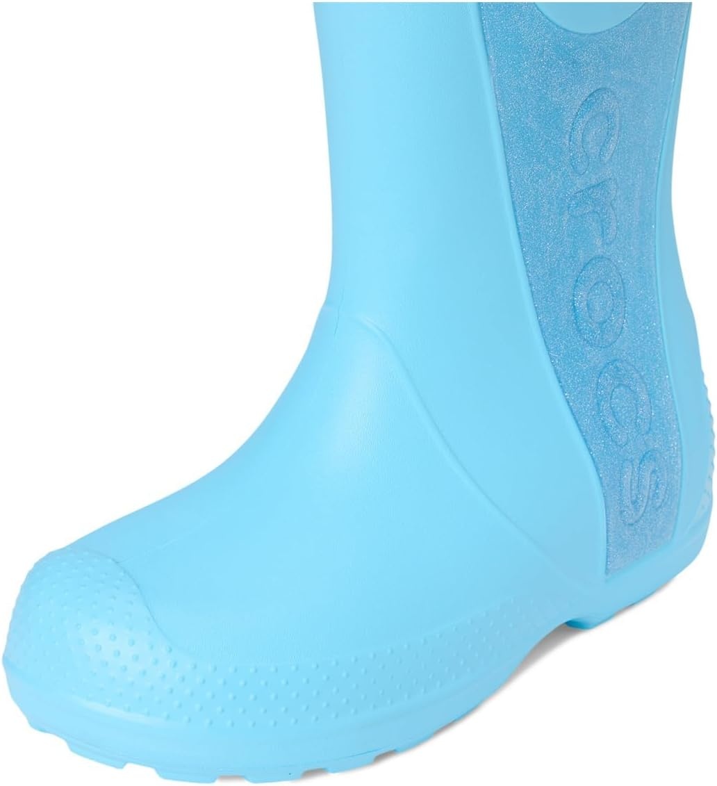 image:imageCrocs Kids Handle It Rain Boots Waterproof Slip On Shoes Kids Rain BootsTinted Glass