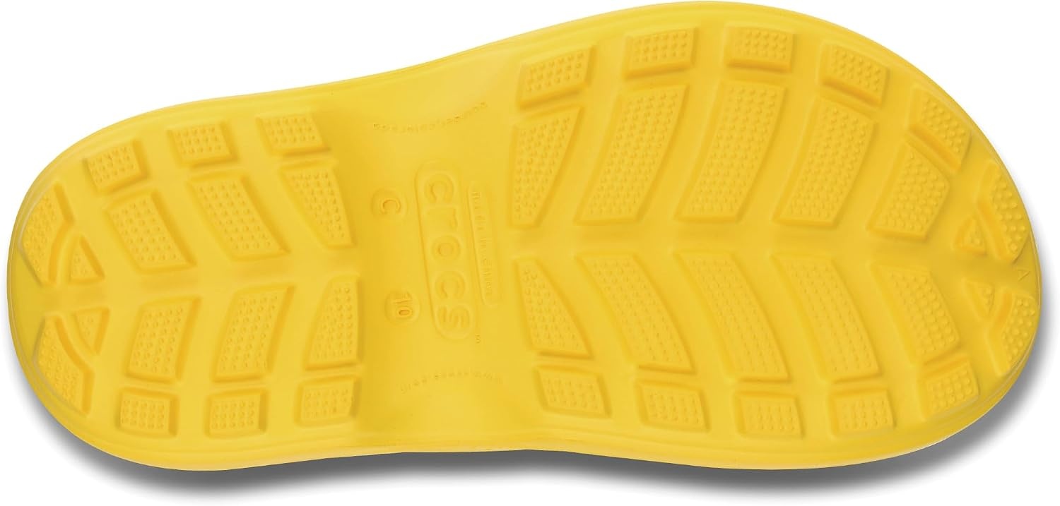 image:imageCrocs Kids Handle It Rain Boots Waterproof Slip On Shoes Kids Rain BootsYellow