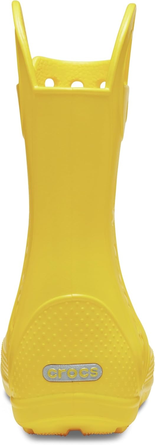 image:imageCrocs Kids Handle It Rain Boots Waterproof Slip On Shoes Kids Rain BootsYellowYellow