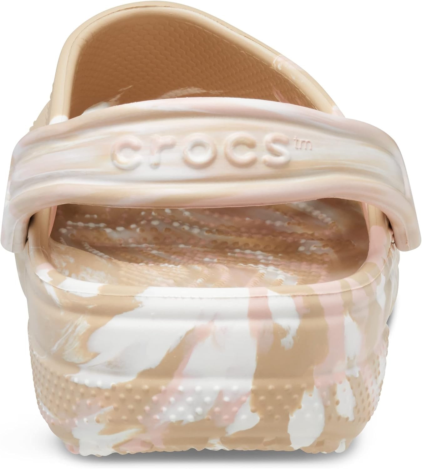 image:imageCrocs Unisex Adult Classic Marbled Tiedye Clogs Casual ShoesChaiPink Rose