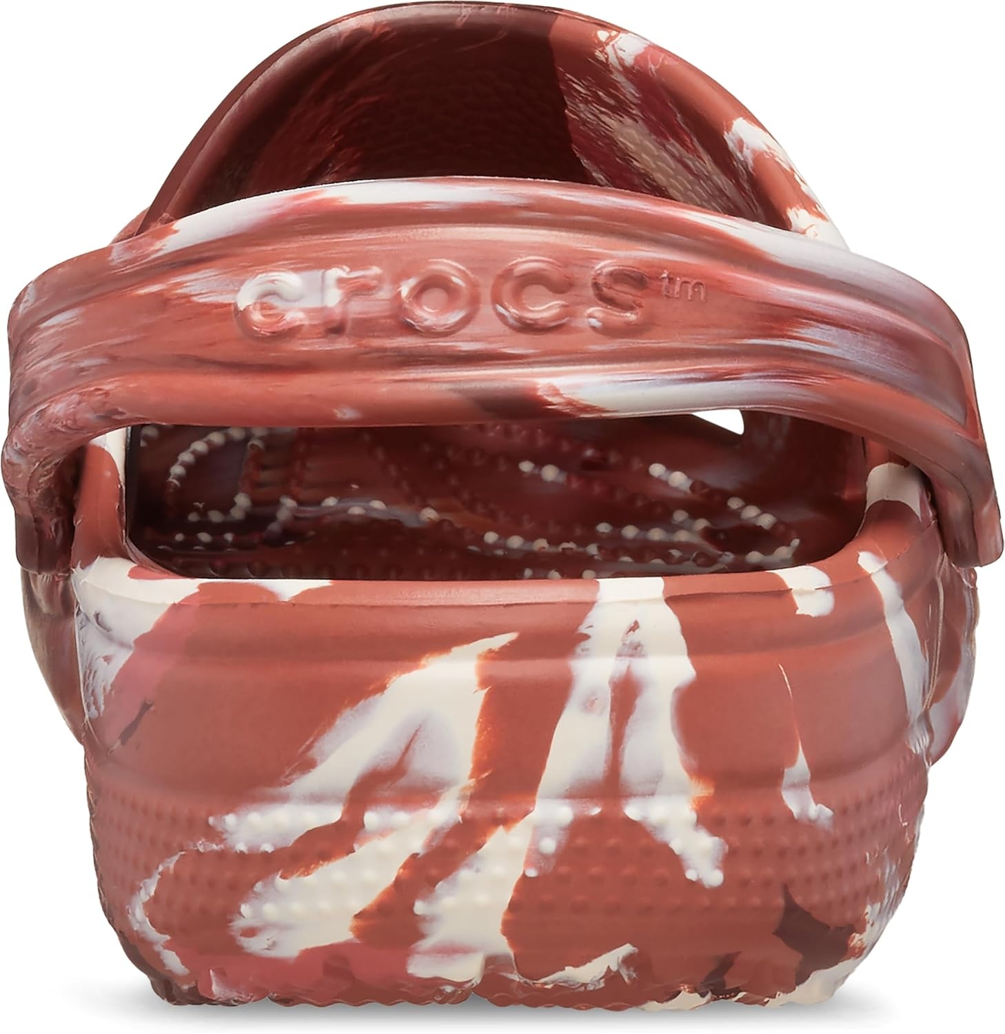 image:imageCrocs Unisex Adult Classic Marbled Tiedye Clogs Casual ShoesDark ClayMulti