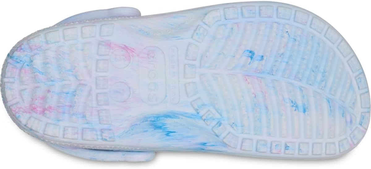 image:imageCrocs Unisex Adult Classic Marbled Tiedye Clogs Casual ShoesOxygen Swirl