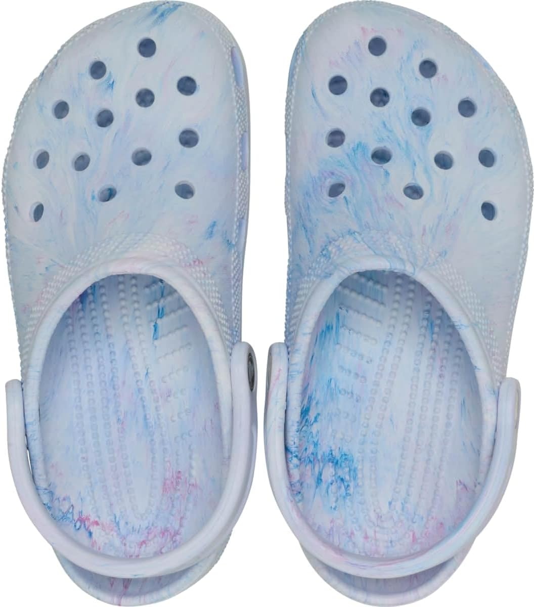 image:imageCrocs Unisex Adult Classic Marbled Tiedye Clogs Casual ShoesOxygen Swirl