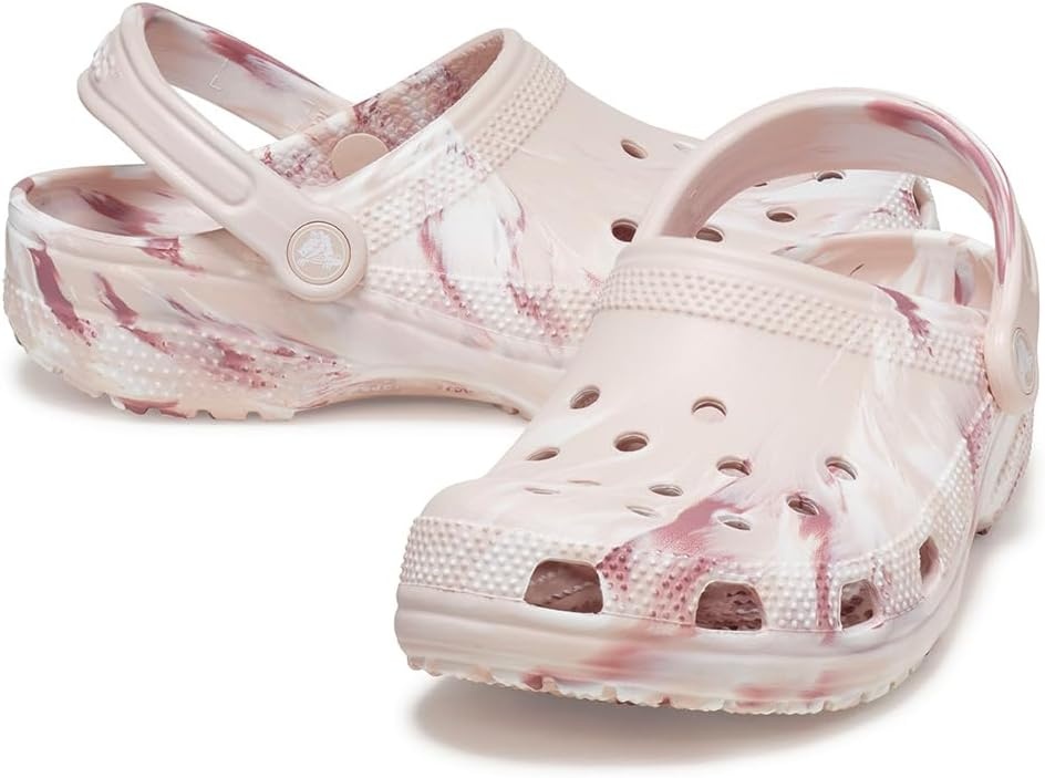 image:imageCrocs Unisex Adult Classic Marbled Tiedye Clogs Casual ShoesPink