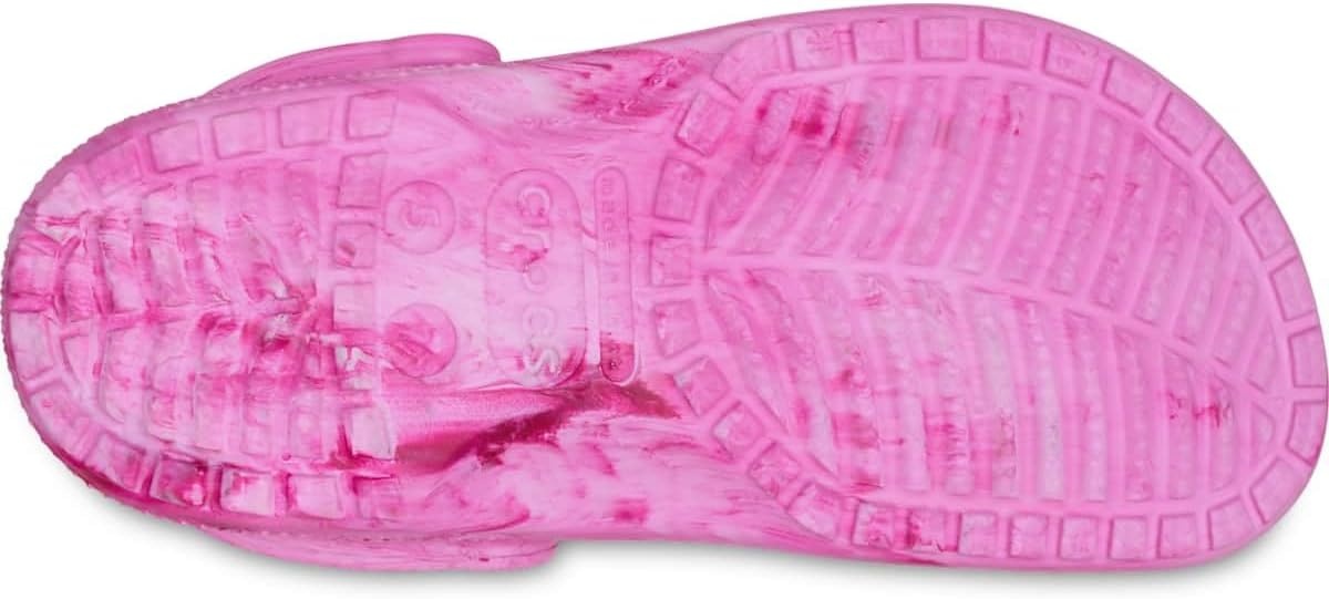 image:imageCrocs Unisex Adult Classic Marbled Tiedye Clogs Casual ShoesPink Swirl