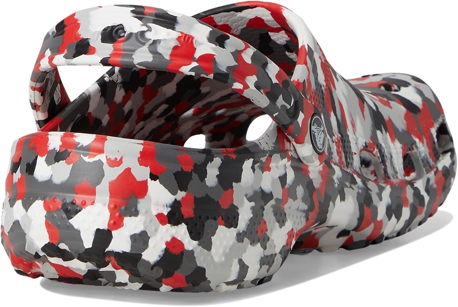 image:imageCrocs Unisex Adult Classic Marbled Tiedye Clogs Casual ShoesRedMulti Confetti