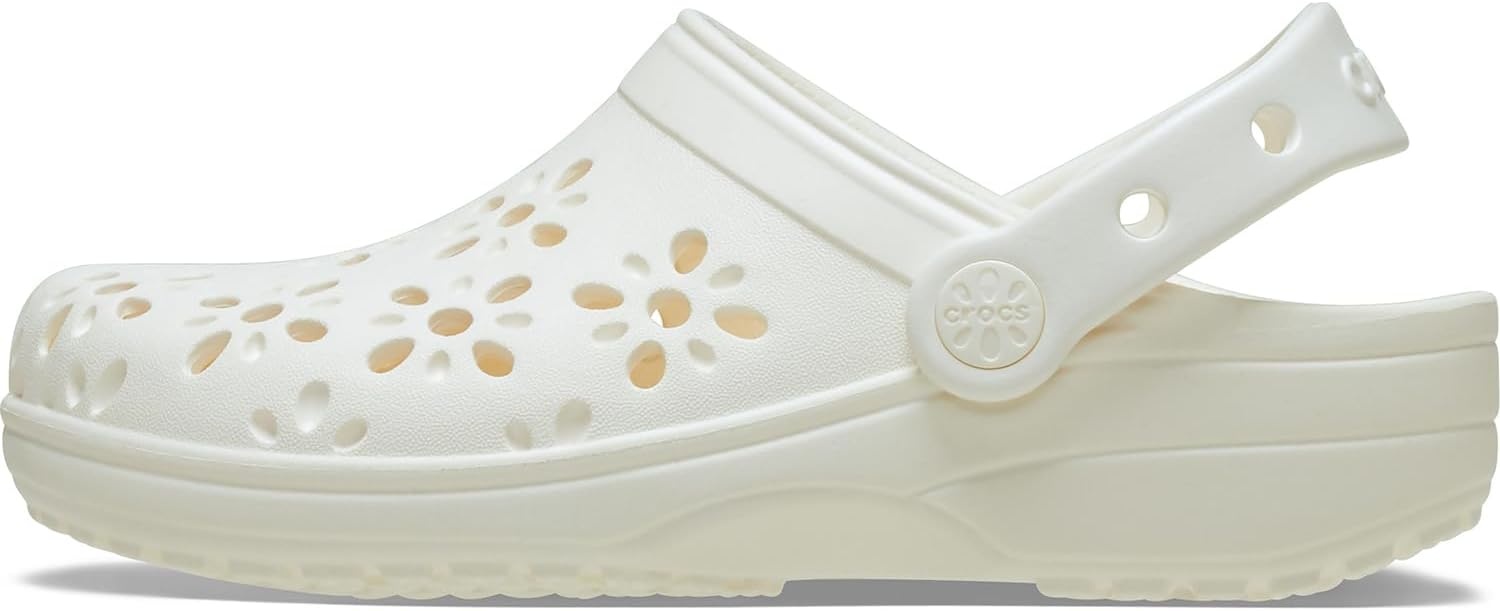 image:imageCrocs Unisex Adult Floral Classic ClogsChalk