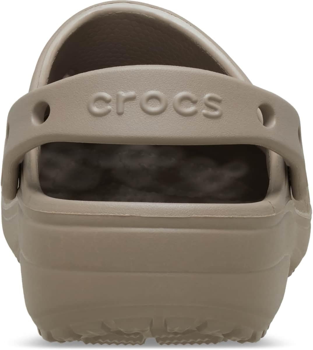 image:imageCrocs Unisex Adult Floral Classic ClogsTaupe