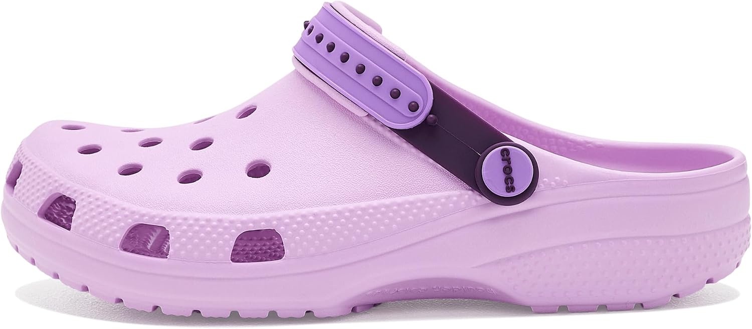 image:imageCrocs UnisexChild Classic Watercolor Marbled ClogGlow PurpleMulti Confetti