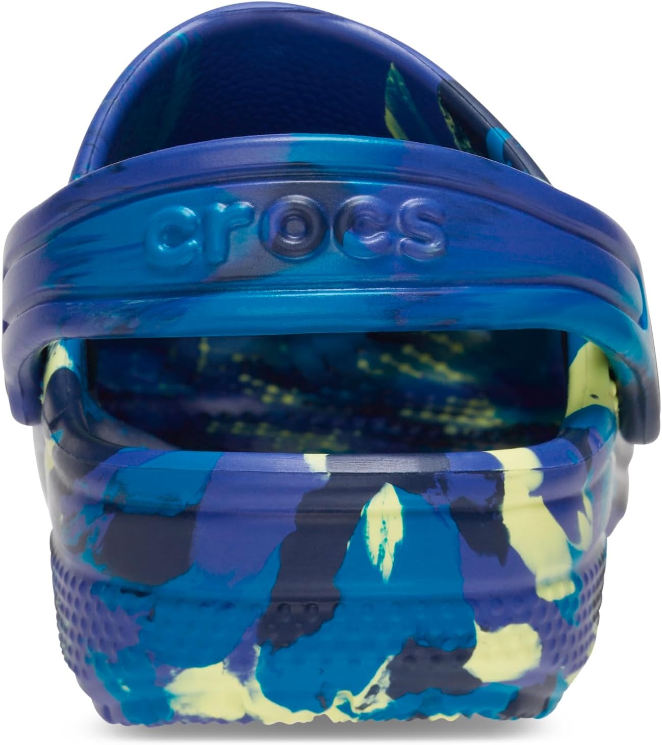 image:imageCrocs UnisexChild Classic Watercolor Marbled ClogNavyTurbo Teal