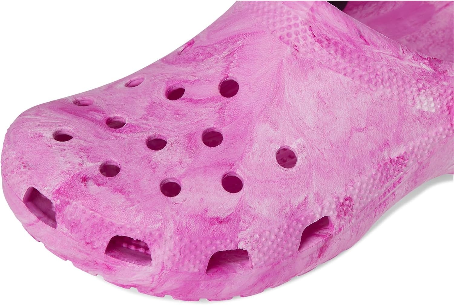 image:imageCrocs UnisexChild Classic Watercolor Marbled ClogPink Swirl