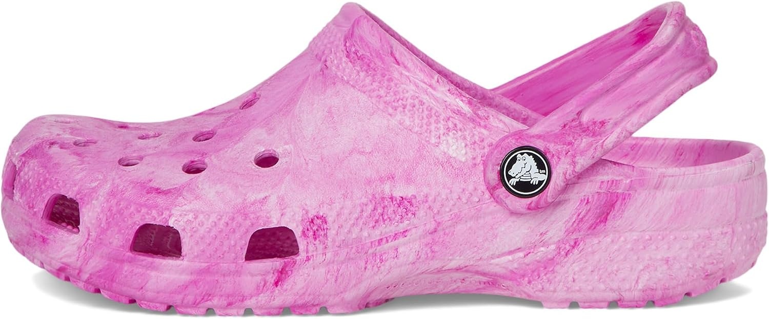 image:imageCrocs UnisexChild Classic Watercolor Marbled ClogPink Swirl