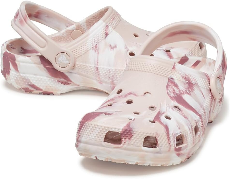 image:imageCrocs UnisexChild Classic Watercolor Marbled ClogQuartzMulti