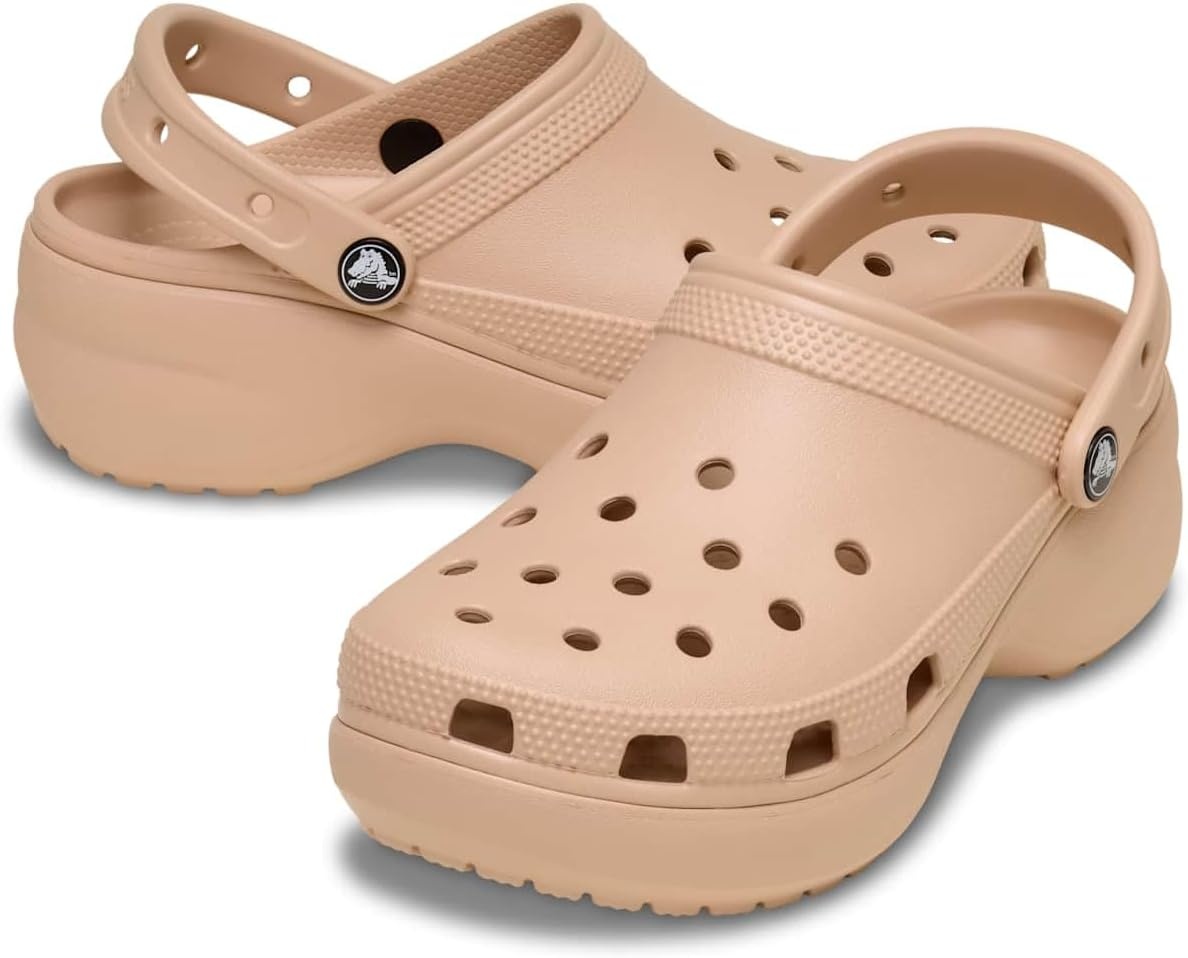 image:imageCrocs Womens Classic Platform ClogPink Caramel