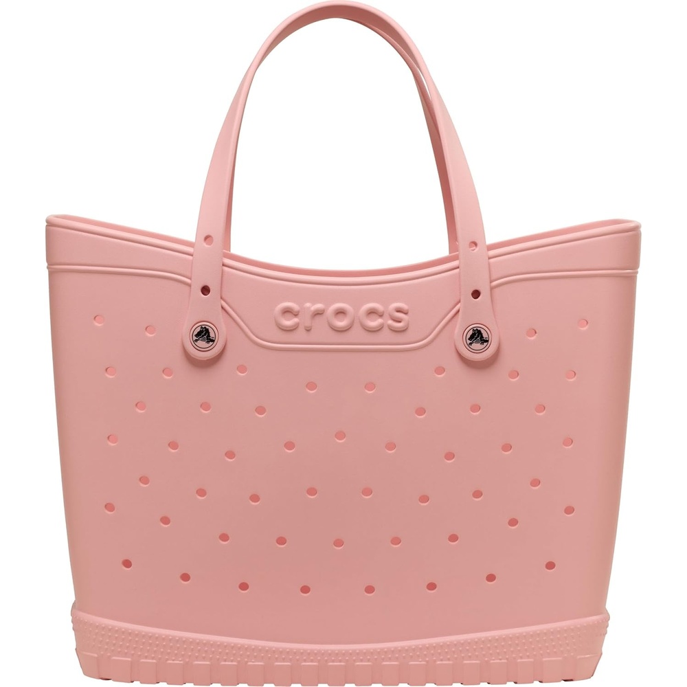image:imageCrocs Classic Large Tote Bag  Durable  Washable  WaterproofPowder Pink