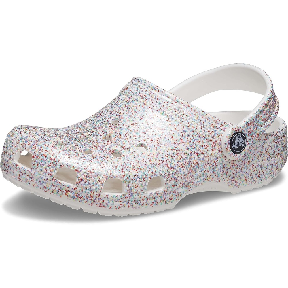 image:imageCrocs Kids Classic Glitter ClogNeon PurpleMulti
