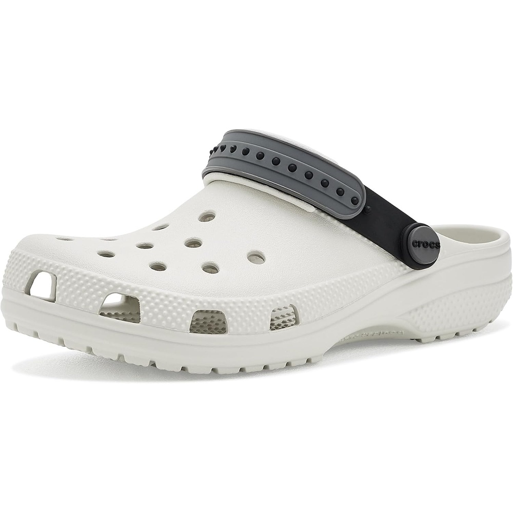 image:imageCrocs Kids Classic I Am ClogsGlow GreySnapback Strap