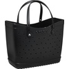 Crocs Classic Large Tote Bag | Durable | Washable | Waterproof(Black)