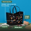 Crocs Classic Large Tote Bag | Durable | Washable | Waterproof(Dreamscape)