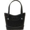 Crocs Classic Small Tote Bag | Durable | Washable | Waterproof(Black)