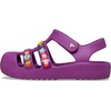 Crocs Kids’ Classic Fisherman Sandals | Casual Sandals(Grapeberry)