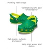 Crocs Kids Classic I Am Clogs(Acidity/Green Ivy)