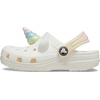 Crocs Kids Classic I Am Clogs(Chalk/Unicorn)