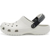 Crocs Kids Classic I Am Clogs(Glow Grey/Snapback Strap)