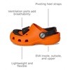 Crocs Kids Classic I Am Clogs(Light Up/Orange)