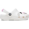 Crocs Kids Classic I Am Clogs(White/Pink Tweed Cat)