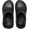 Crocs Kids’ Handle It Rain Boots | Waterproof Slip On Shoes | Kids’ Rain Boots(Black Glow in the Dark)